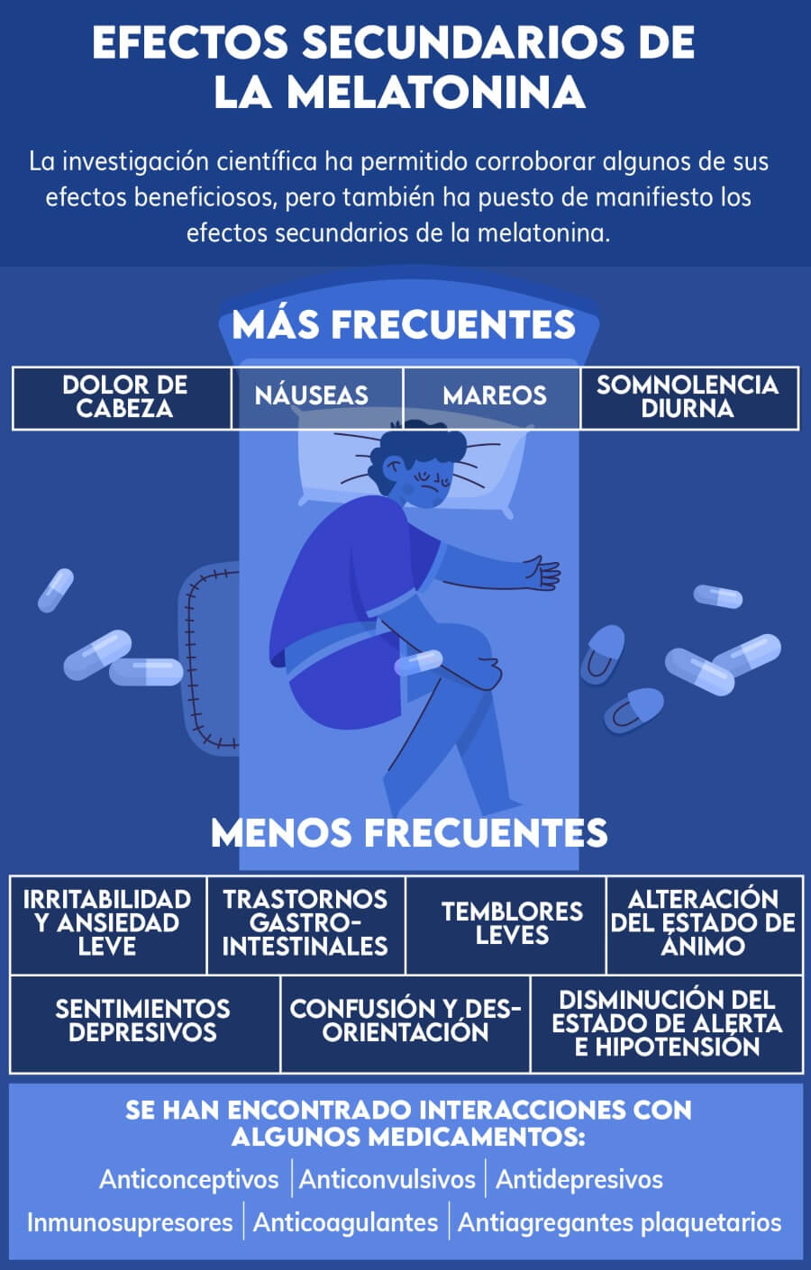 Efectos secundarios de la melatonina, ¿qué sabemos? DKV Quiero cuidarme
